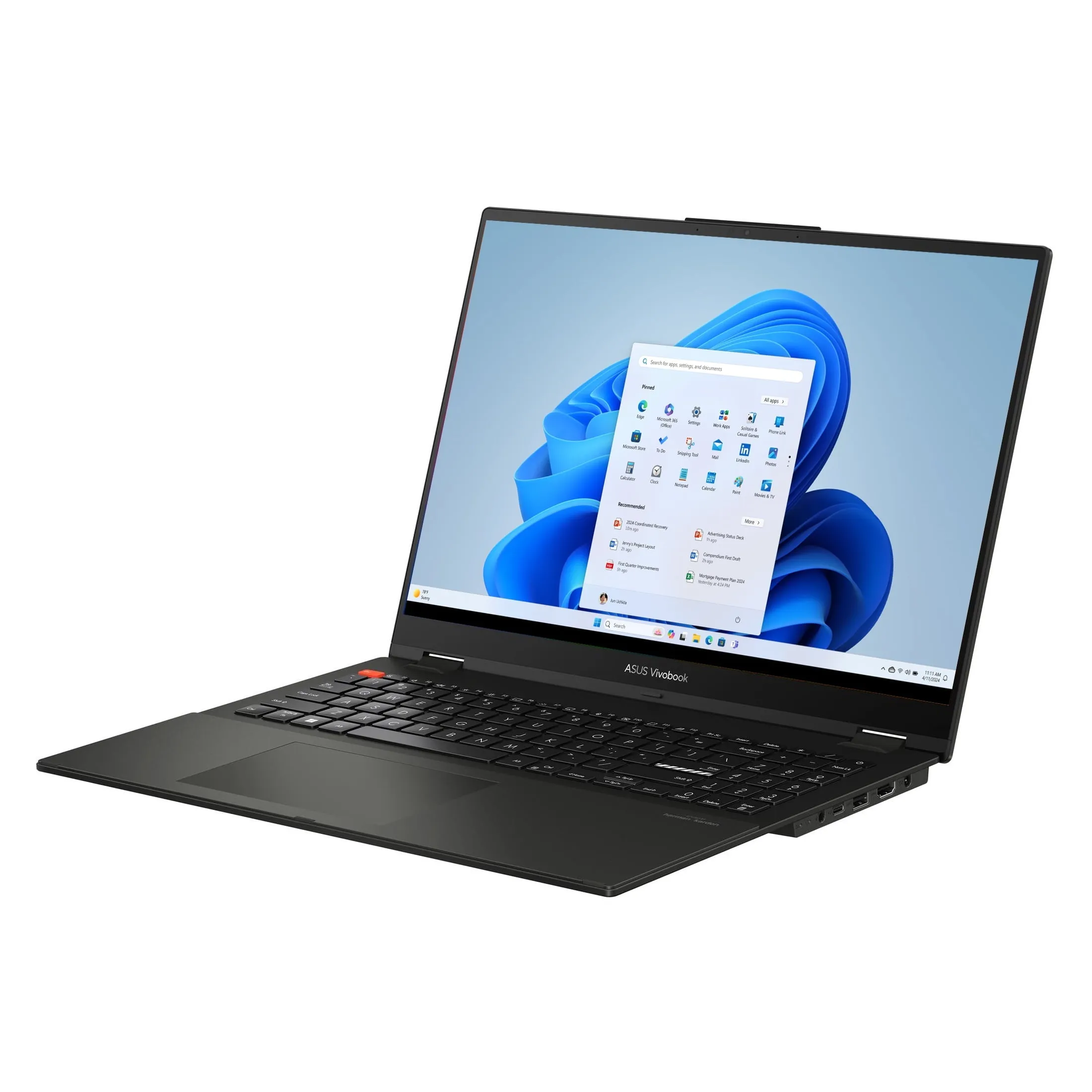 ASUS TP3604VA-WS51T Vivobook 16" WUXGA Touchscreen i5-1335U 1.3GHz Intel UHD Graphics 8GB RAM 512GB SSD Win 11 Home Midnight Black