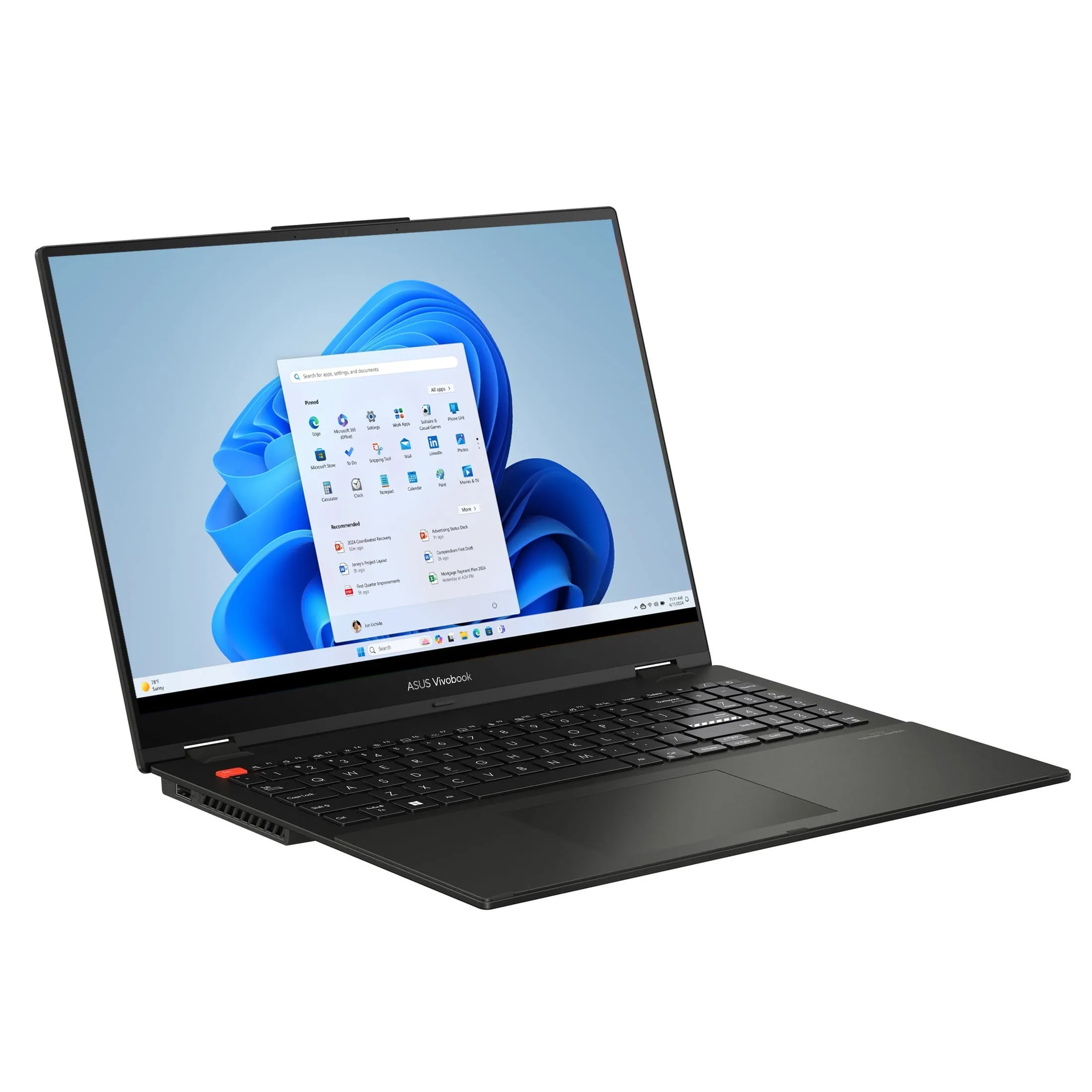 ASUS TP3604VA-WS51T Vivobook 16" WUXGA Touchscreen i5-1335U 1.3GHz Intel UHD Graphics 8GB RAM 512GB SSD Win 11 Home Midnight Black