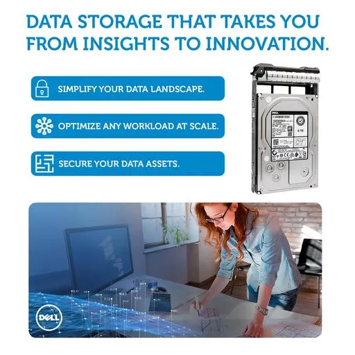 Dell G13 0FY91T 6TB 7.2K RPM SATA 6Gb/s 512e 3.5" Hard Drive