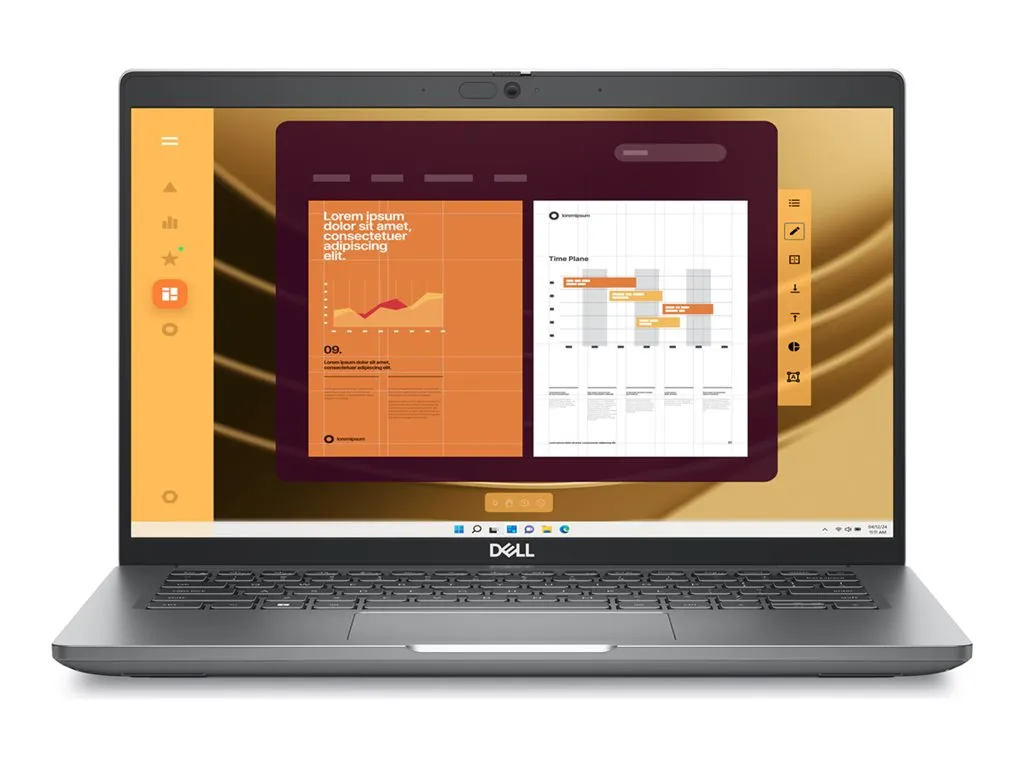 Dell Latitude 5450 (Version 2024) - Intel Core Ultra 5 - 135U / up to 4.4 GHz - vPro Enterprise - Win 11 Pro - Intel Graphics WV43H