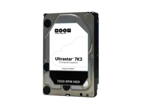 HGST Ultrastar 7K2 HUS722T1TALA604 1TB 7.2K RPM SATA 6Gb/s 512n 128MB 3.5" SE HDD