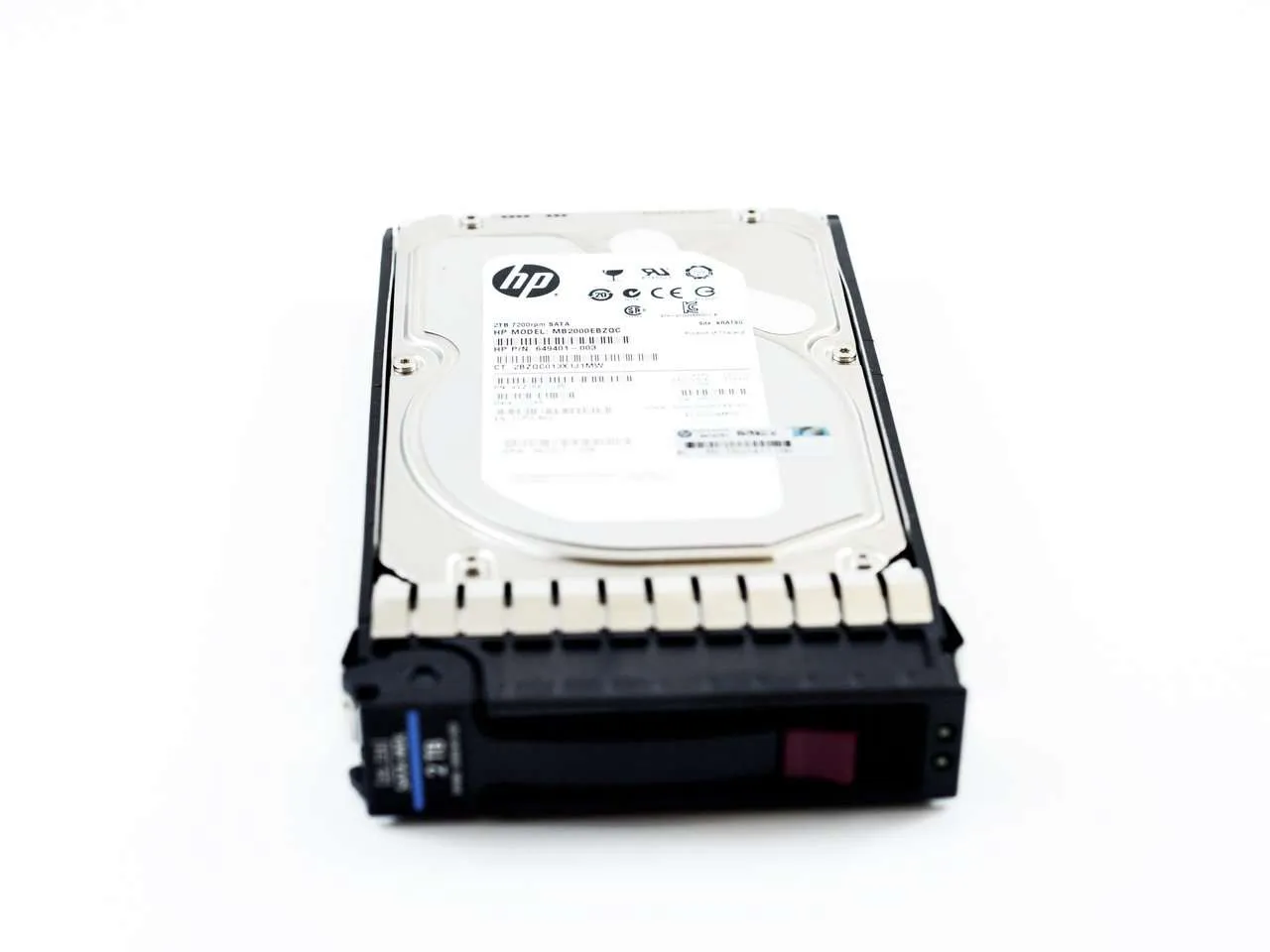 HP Gen7 507632-B21 2TB 7.2K RPM SATA 3Gb/s 3.5" Manufacturer Recertified HDD