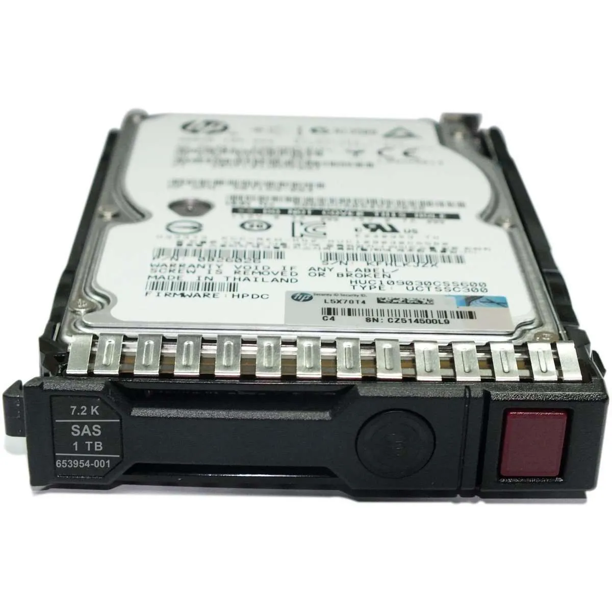 HP Gen7 605832-002 1TB 7.2K RPM SAS 6Gb/s 2.5" HDD