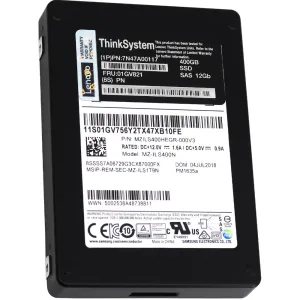 Lenovo PM1635a MZILS400HEGR-000V3 01GV821 400GB SAS 12Gb/s 2.5in Solid State Drive