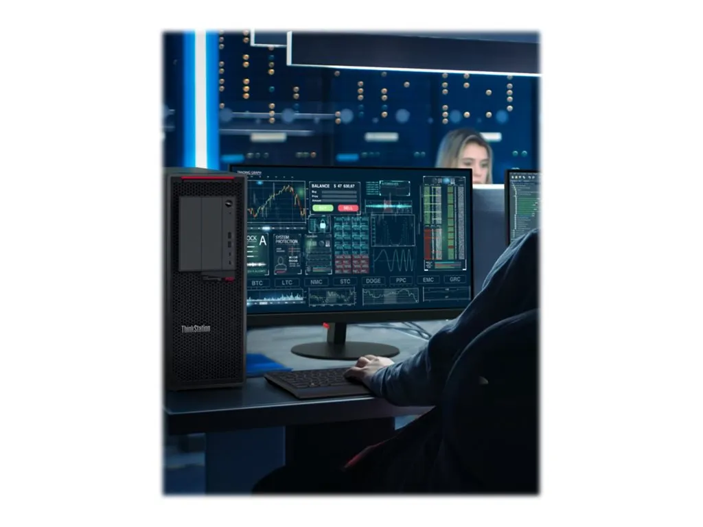 Lenovo ThinkStation P620 30E0 - Tower - 1 x Ryzen ThreadRipper PRO 5945WX / up to 4.5 GHz - AMD PRO - RAM 64 GB - SSD 2 TB - 30E000YFUS