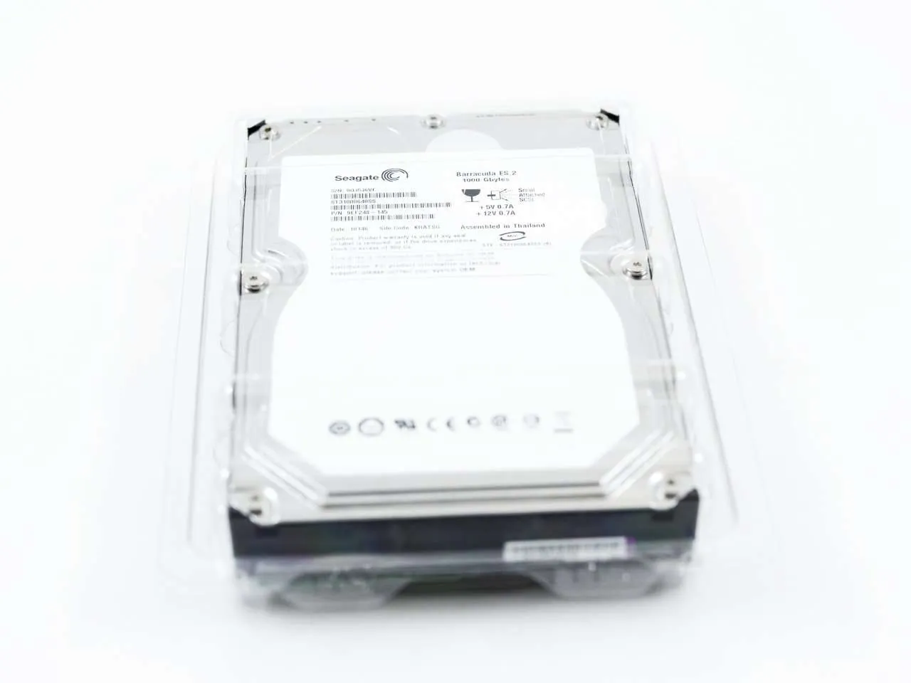Seagate Barracuda ST31000640SS 1TB 7.2K RPM SAS 3Gb/s 16MB 3.5" Manufacturer Recertified HDD