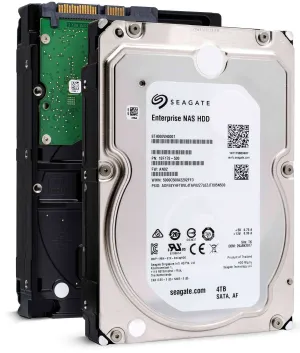 Seagate Enterprise NAS ST4000VN0001 4TB 7.2K RPM SATA 6Gb/s 512e 256MB 3.5" NAS Hard Drive