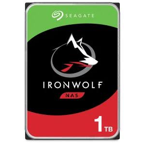 Seagate IronWolf ST1000VN002 1TB 5.9K RPM SATA 6Gb/s 512n 3.5in Recertified Hard Drive