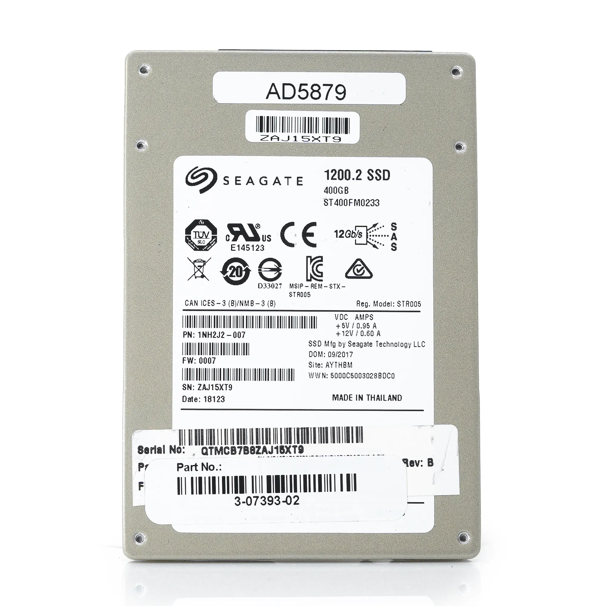 Seagate Nytro 1200.2 ST400FM0233 400GB SAS 12Gb/s 2.5" SSD