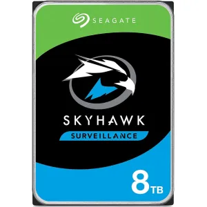 Seagate SkyHawk Surveillance ST8000VX004 8TB 7.2K RPM SATA 6Gb/s 512e 3.5in Hard Drive