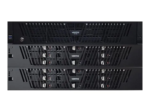 Veritas NetBackup Flex 5260 - Config B - hard drive array - 271 TB - 3 bays (SAS-3) - HDD 8   SSD 12 GB x 3 - Gigabit Ethernet, 33897-M0032